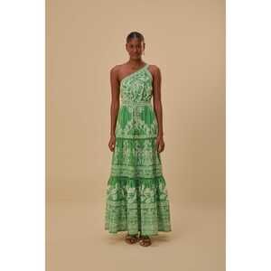 Green Sweet Garden Maxi Dress